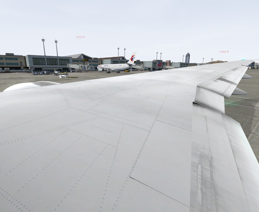 美航777首航桃園機場離場(圖多)-2022 