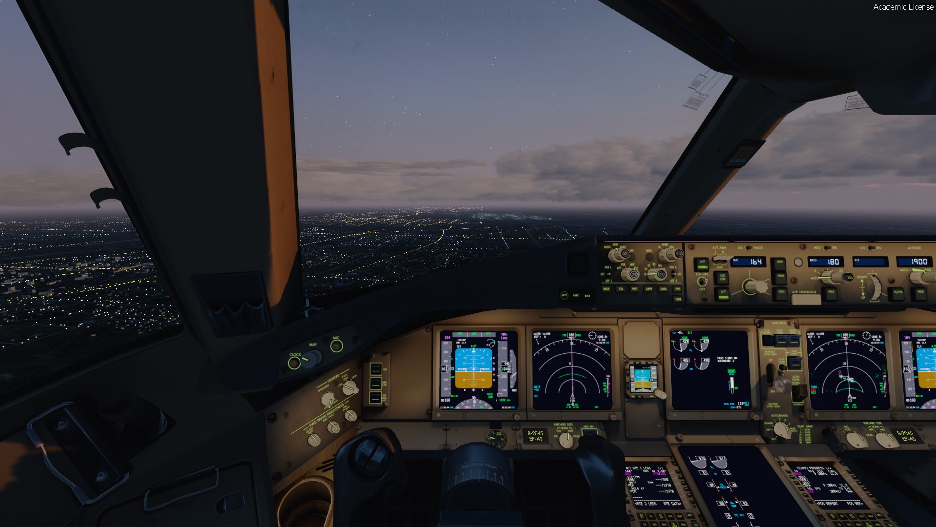国航CA992 CYVR-ZBAA-9600 