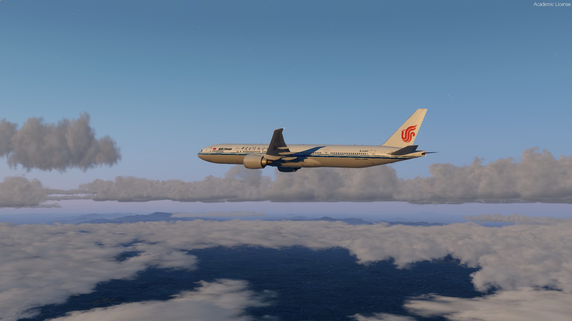 国航CA992 CYVR-ZBAA-1499 