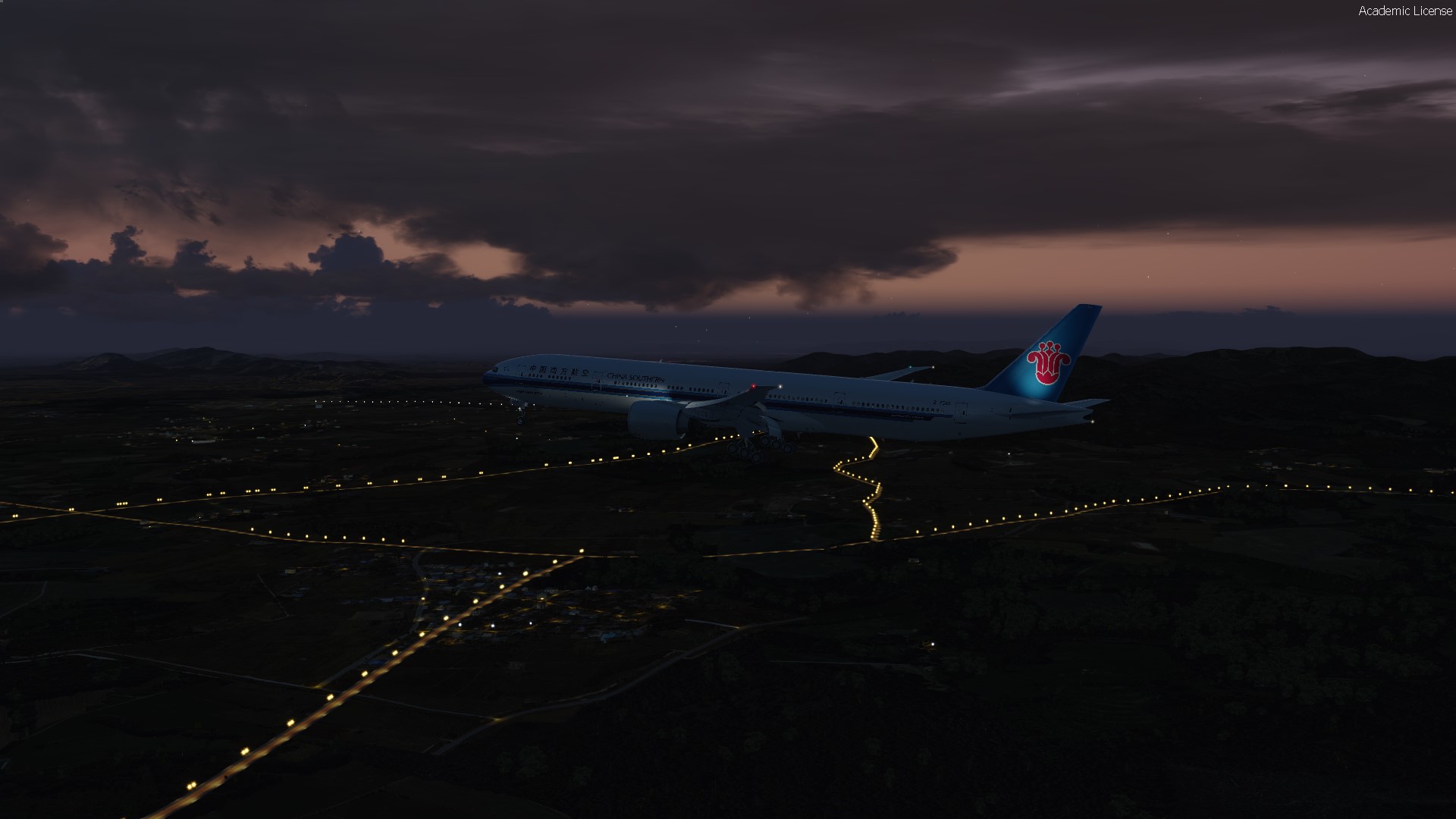 南航 CZ622 KLAX-ZGGG-9264 