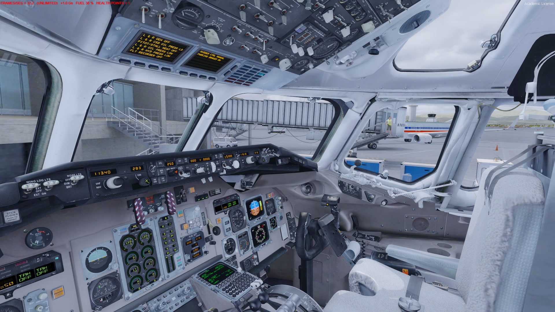 MaddogX尝鲜入手，感觉很一般啊【更新FS2Crew副驾驶视频】-4710 