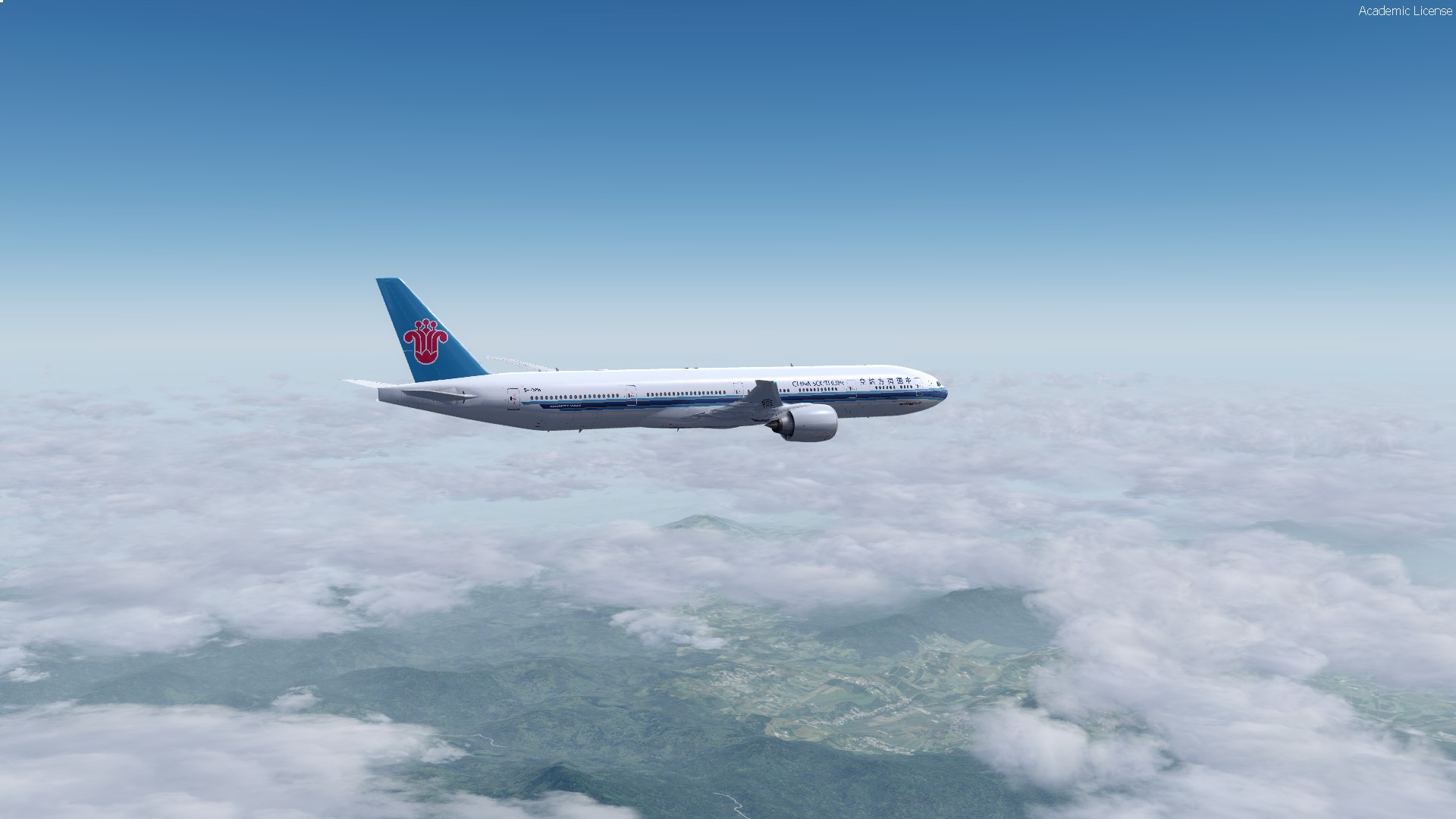 南航现时最远航班  CZ300 KJFK-ZGGG-1631 