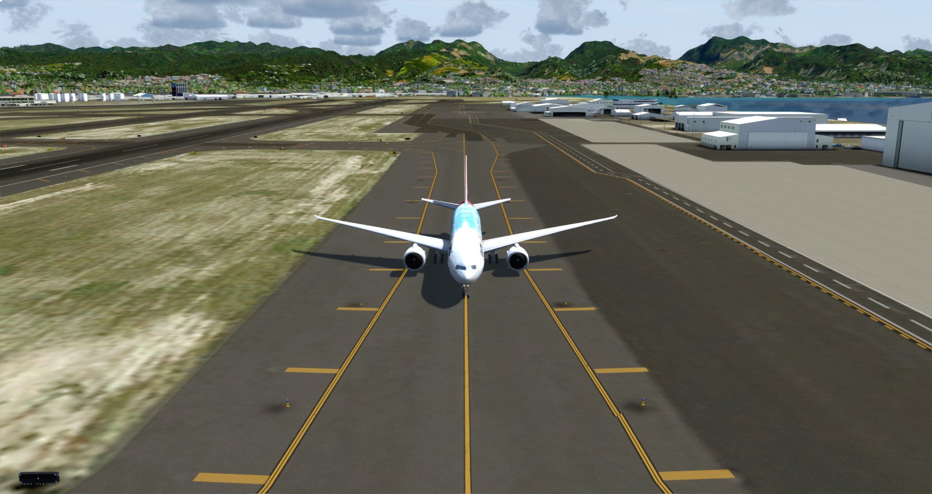 P3D V4 77L Qantas Airways PHNL-YSSY-8293 