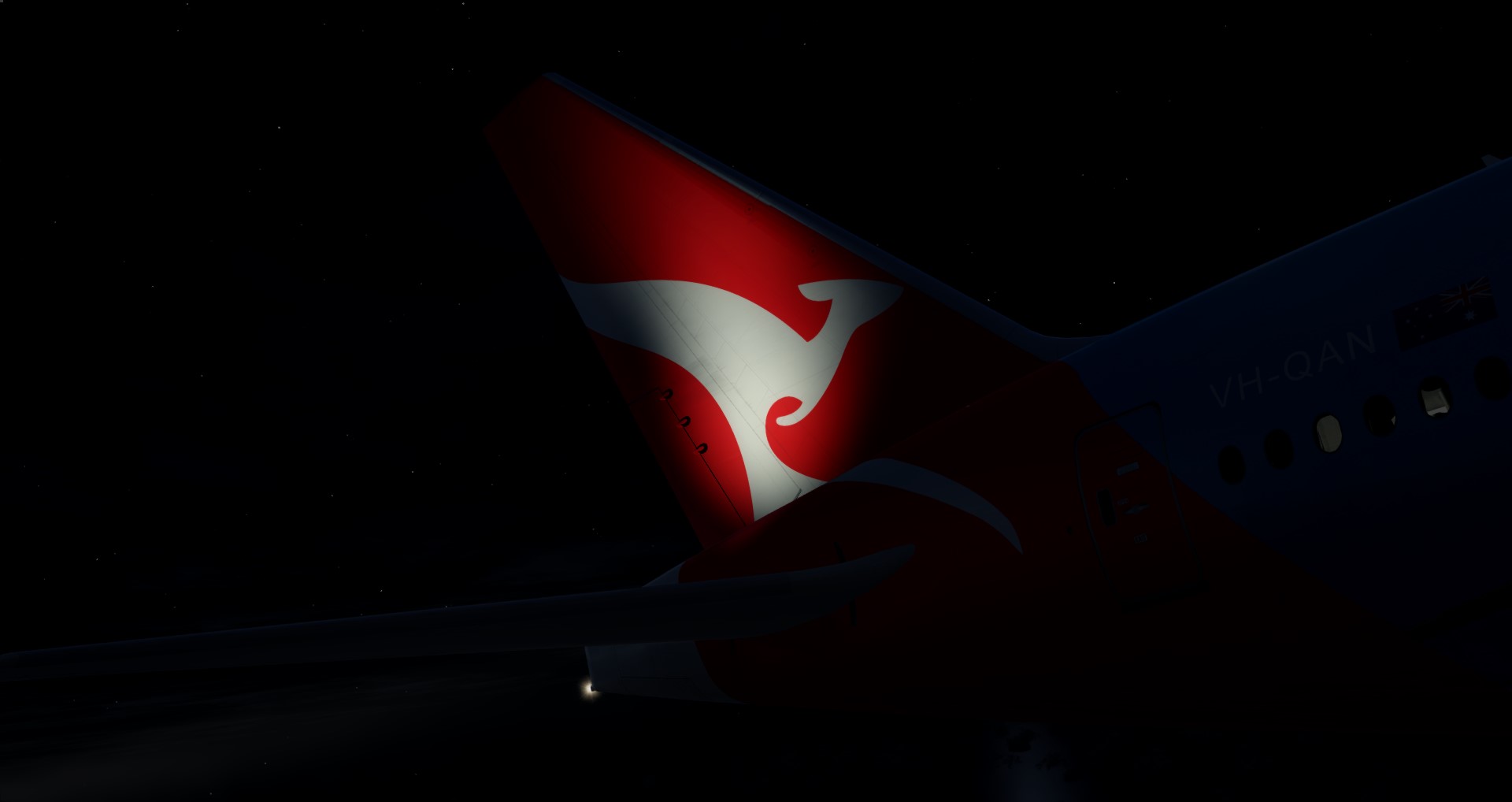 P3D V4 77L Qantas Airways PHNL-YSSY-9461 