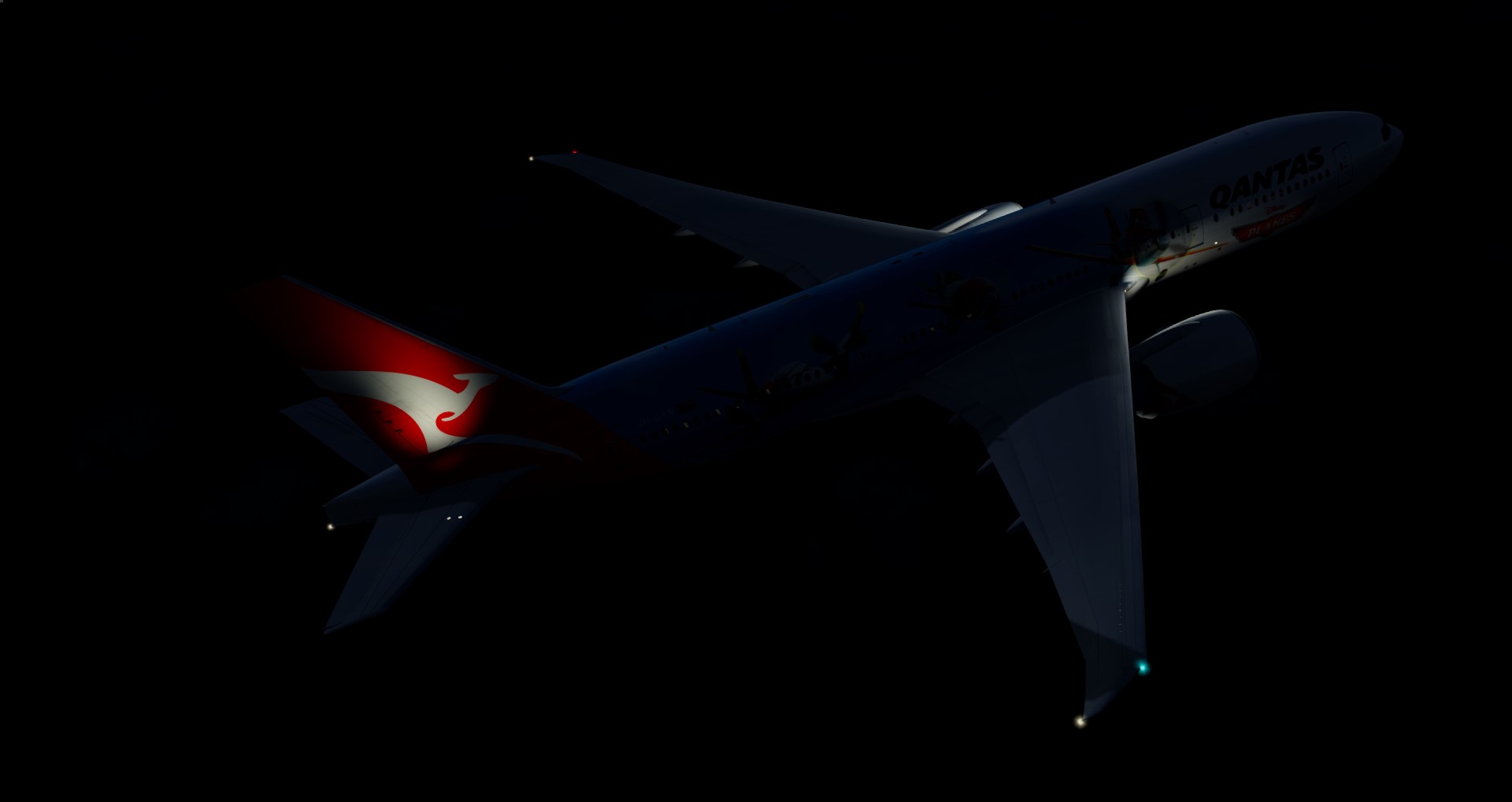P3D V4 77L Qantas Airways PHNL-YSSY-2239 