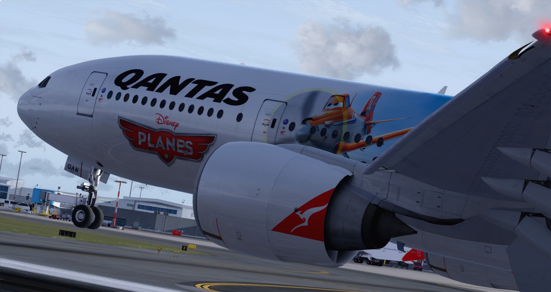P3D V4 77L Qantas Airways PHNL-YSSY-4082 
