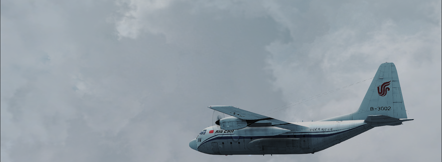 {FS9}国航 C-130-1842 