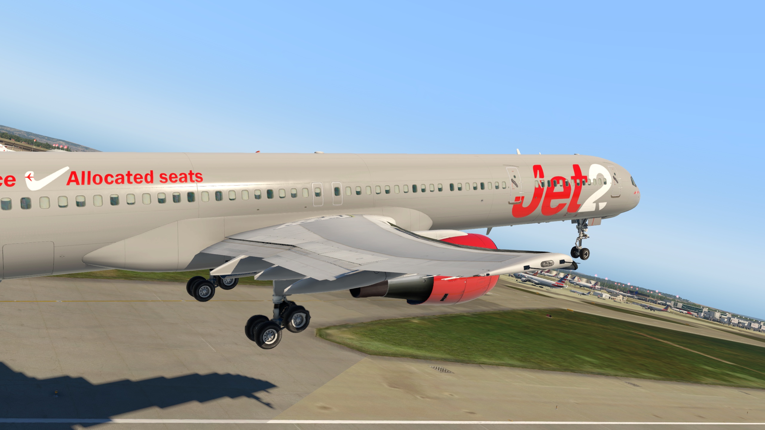 X-Plane 11 Jet2 EGKK-8280 