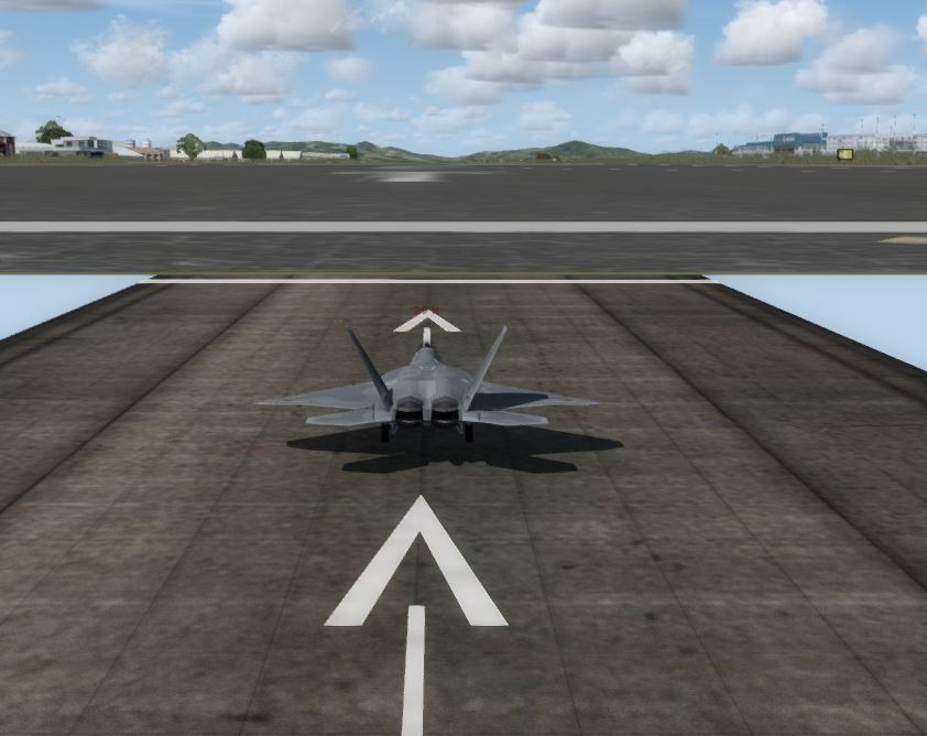 机场跑道沉在地表下-8495 