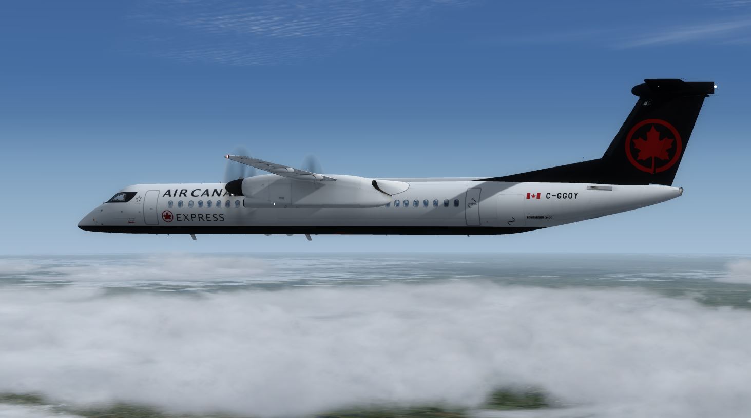 Q400 Air Canada-1310 