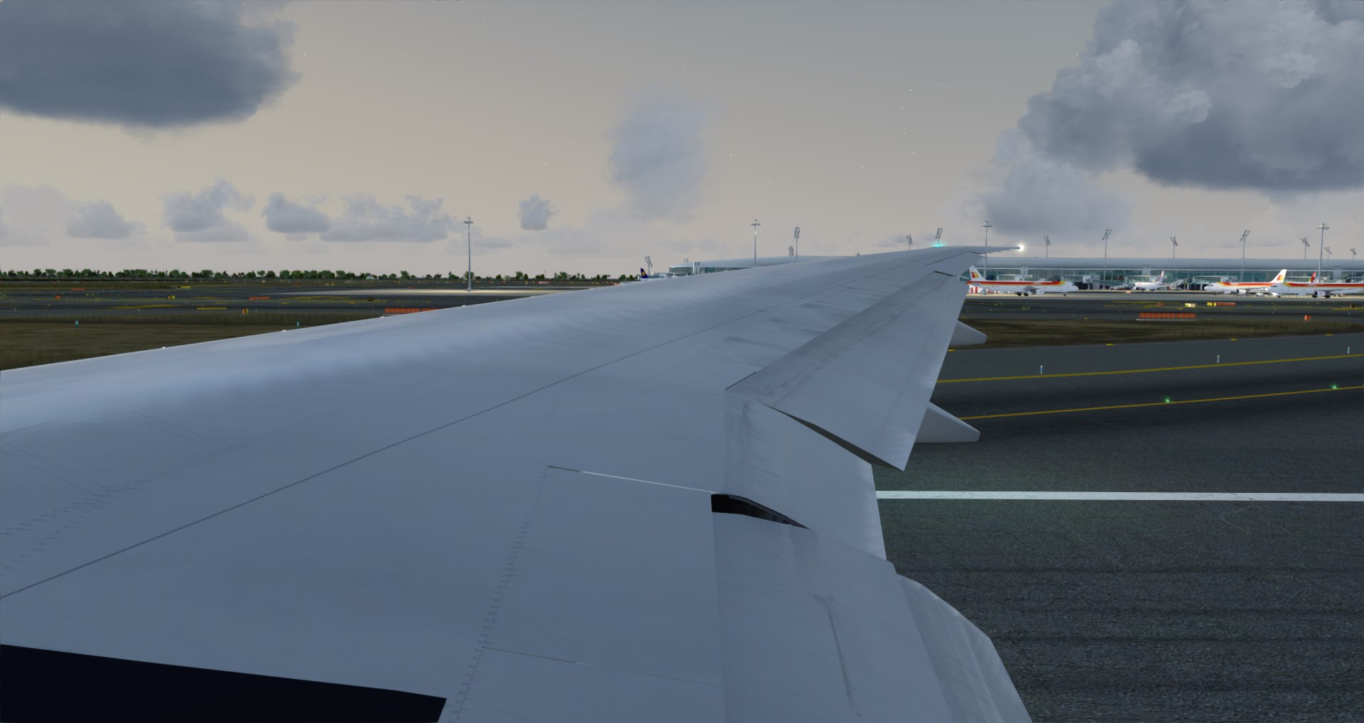 P3D V4 77W Etihad Airways OMAA-LEBL-3914 