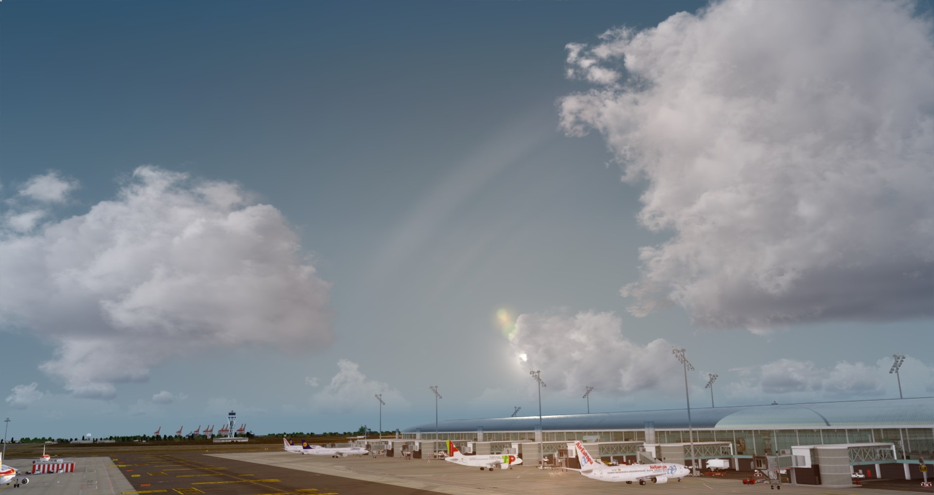 P3D V4 77W Etihad Airways OMAA-LEBL-3451 