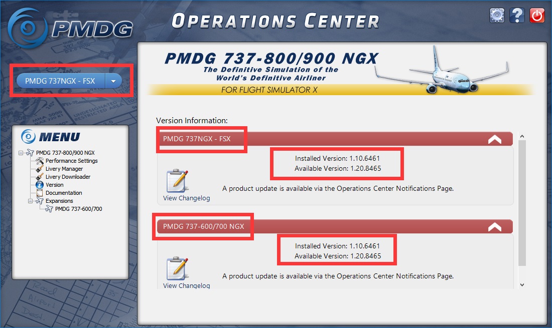 FSX关于PMDG737版本-6119 