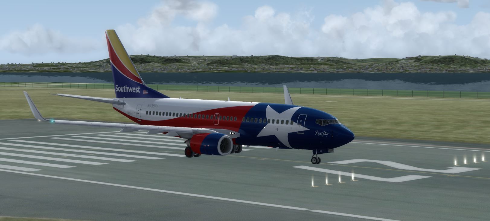 B737 SouthWest &quot;Love Star&quot;-9348 