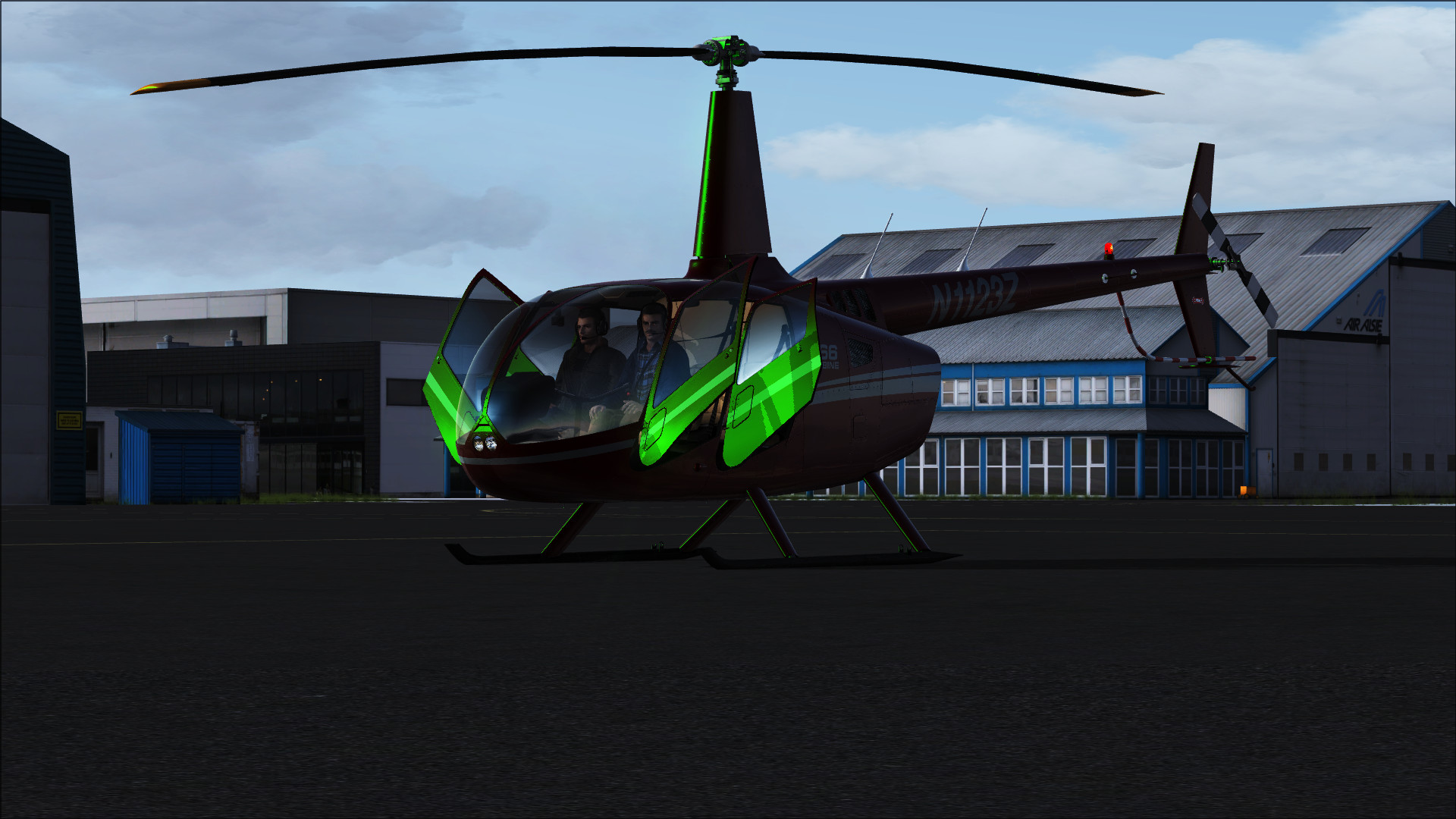 带电镀贴图的原插件机涂装-539 