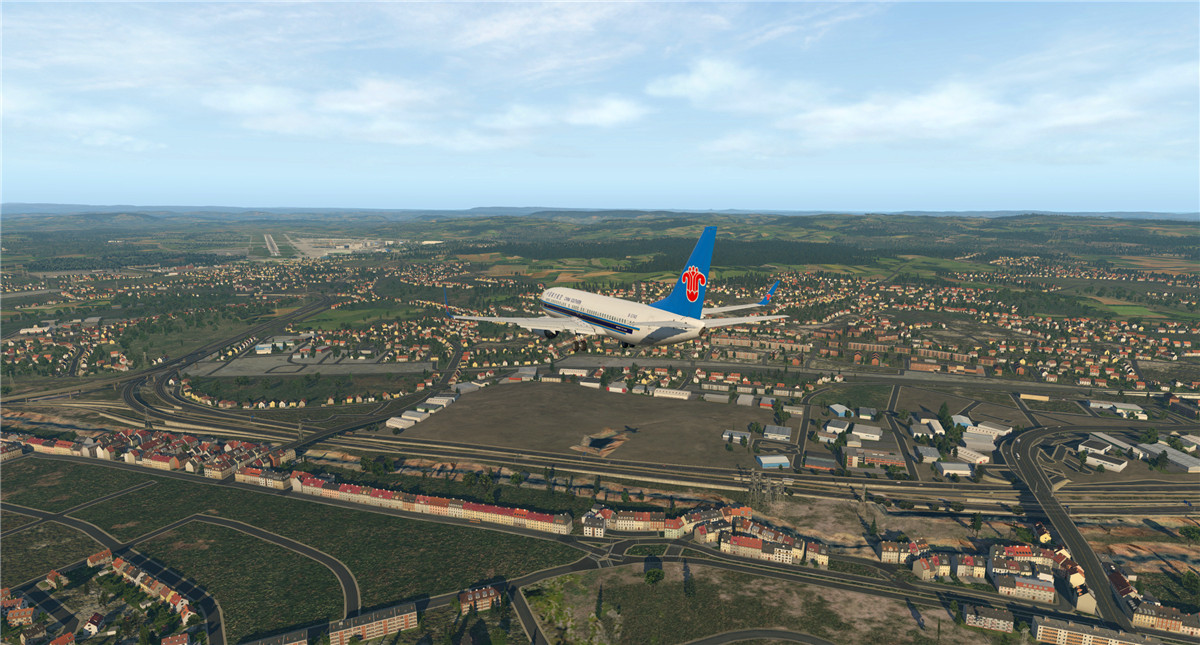 手动驾驶B737降落苏黎世机场（XP11）-5625 