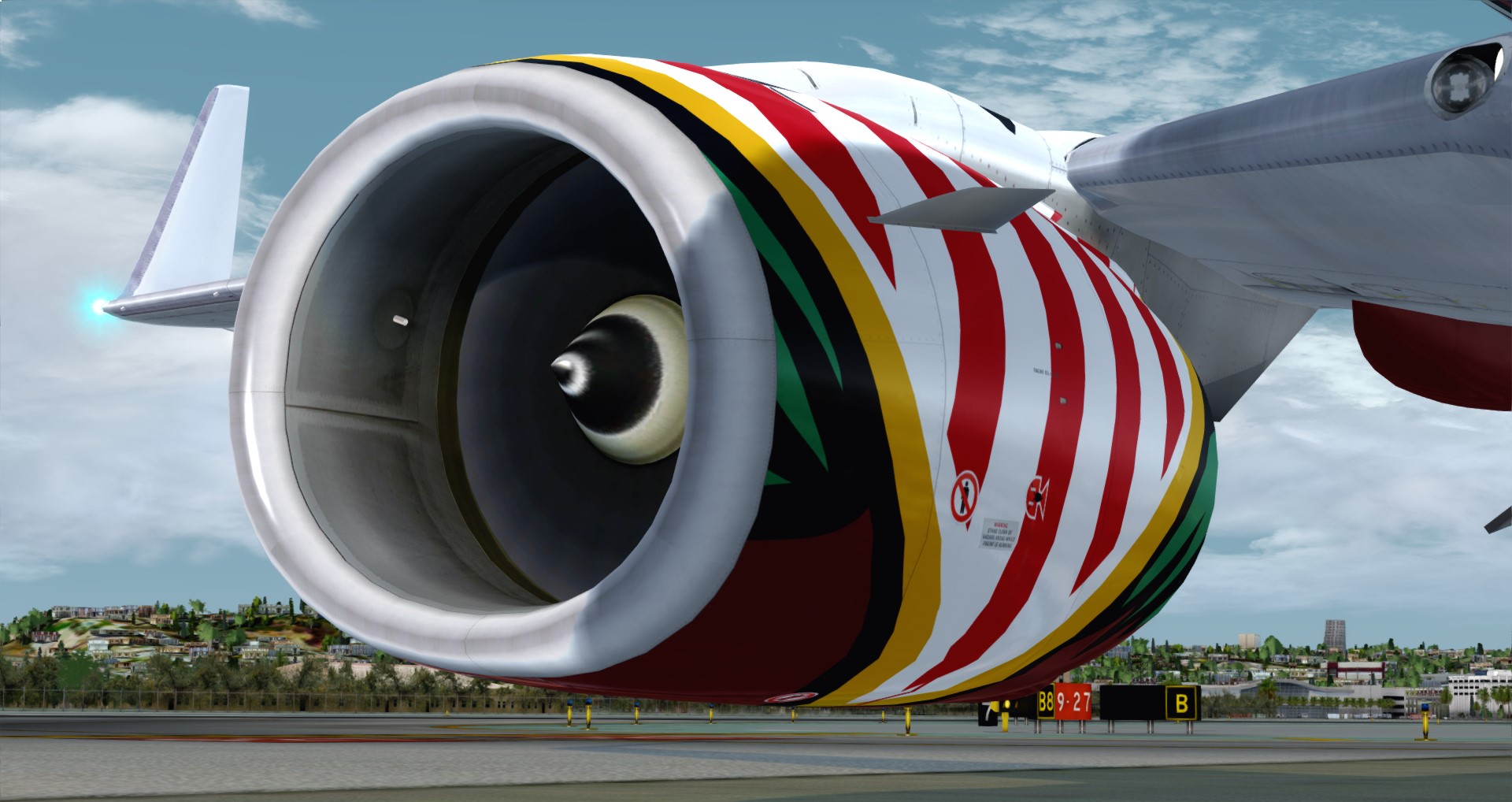 P3D V4 737 Southwest Airlines KSAN-KATL-9478 