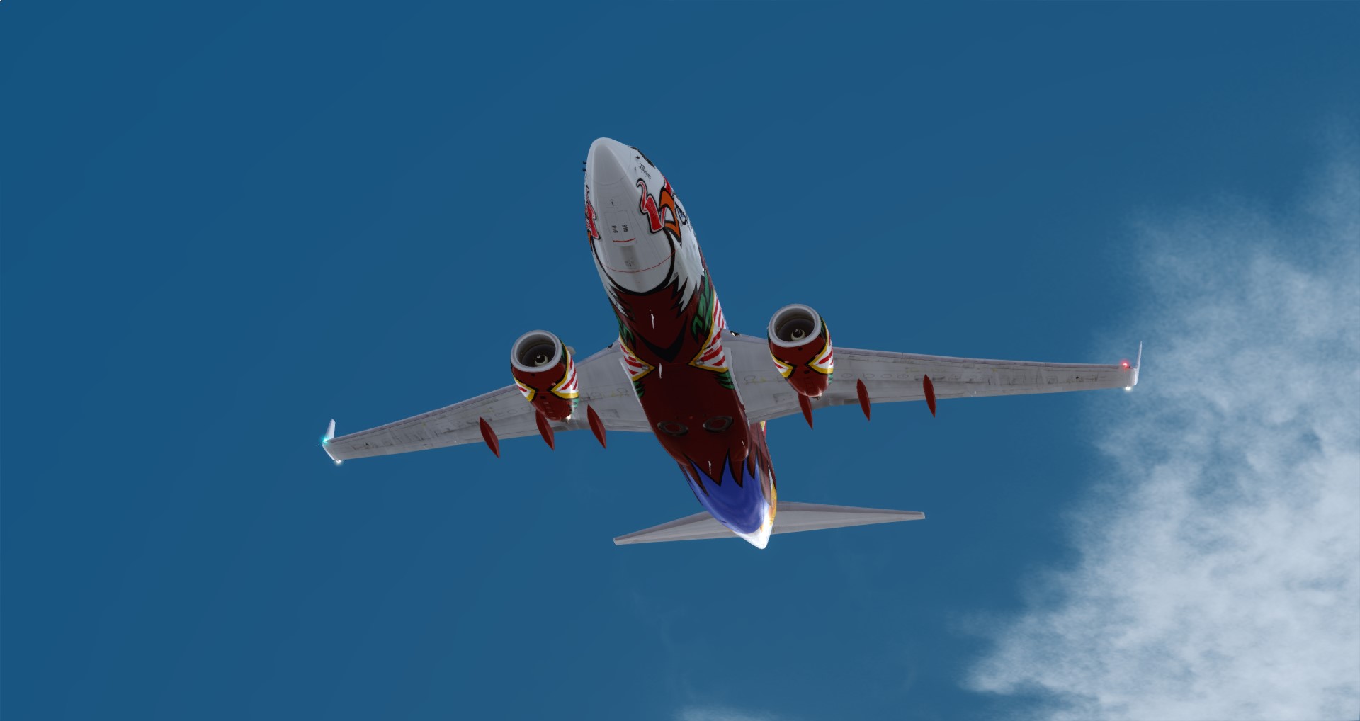 P3D V4 737 Southwest Airlines KSAN-KATL-1901 