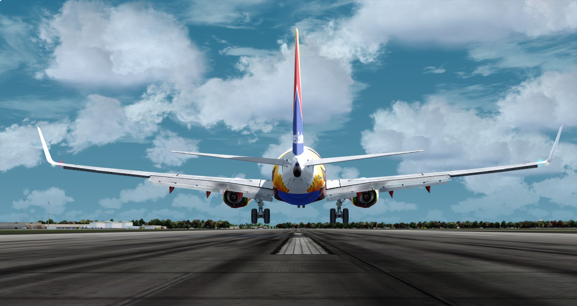 P3D V4 737 Southwest Airlines KSAN-KATL-5042 