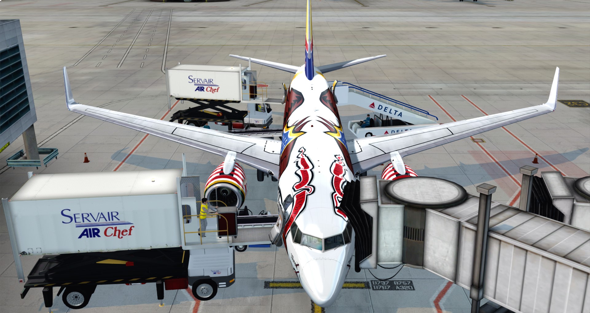 P3D V4 737 Southwest Airlines KSAN-KATL-6193 