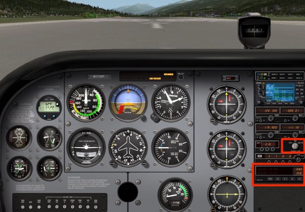 x plane 10默认172飞机控制面板上怎么找不到自动A/P按钮-364 