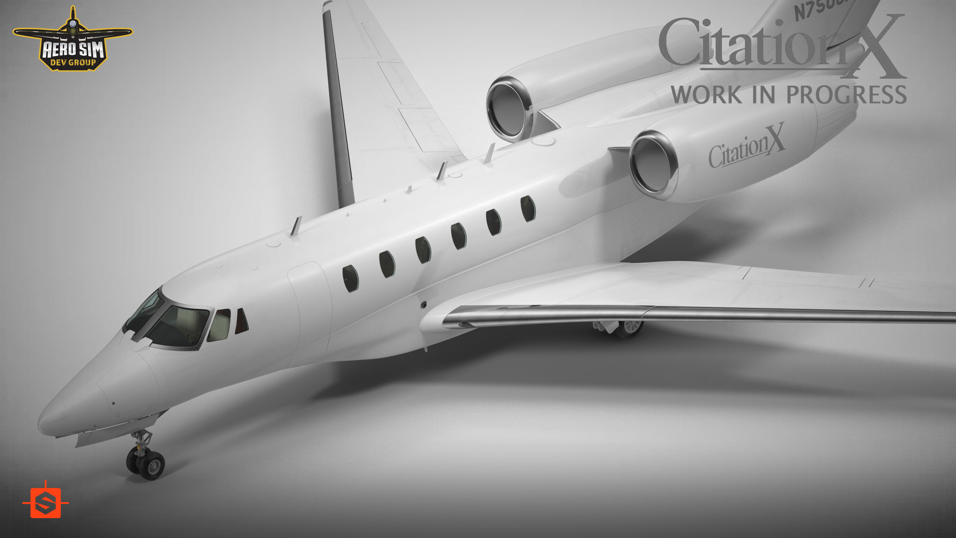 【新机模预告】 ASDG - Cessna Citation X-4640 