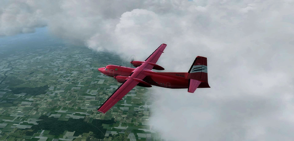 福克50 双发涡轮螺旋桨客机-1121 