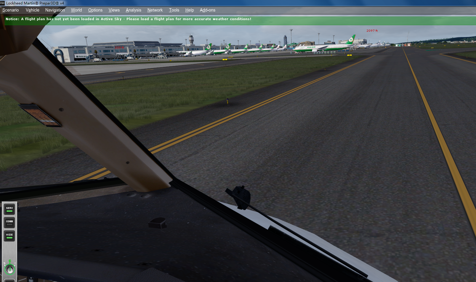 P3D V4.1 台北 长荣航空-1716 