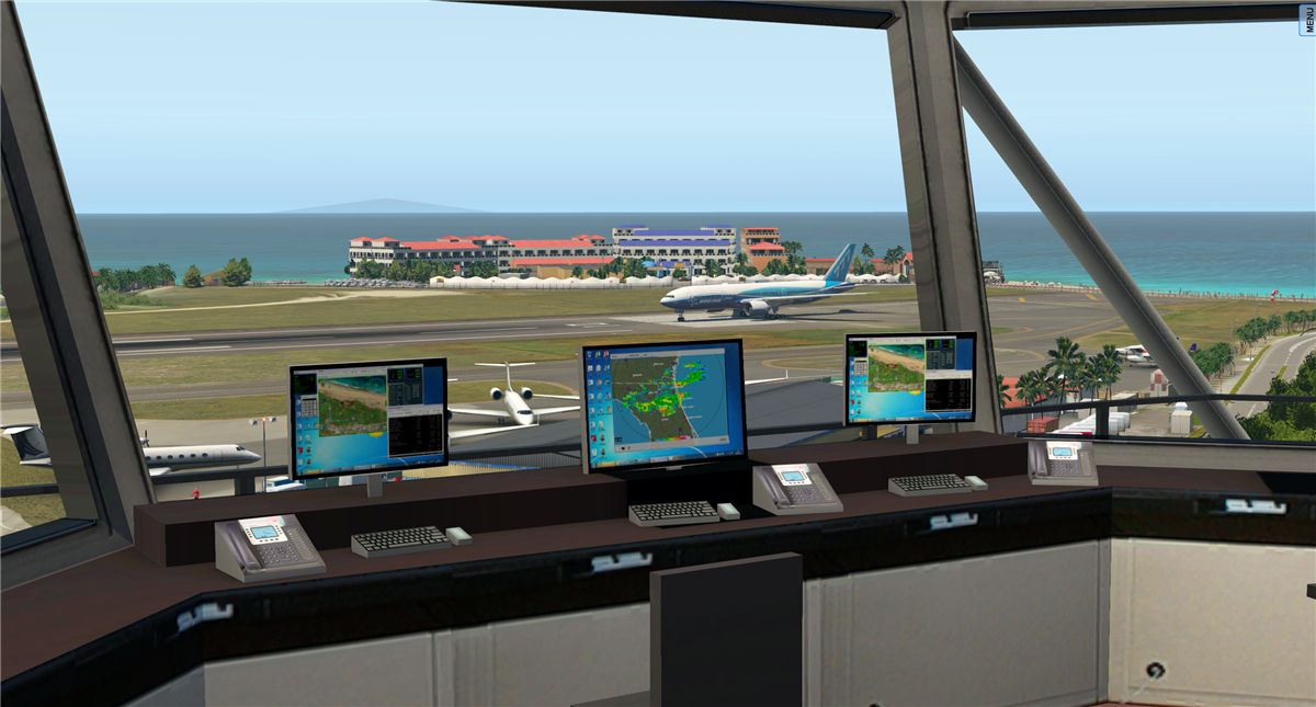 波音777圣马丁岛机场起飞与惊心动魄的降落（XP11）-2345 