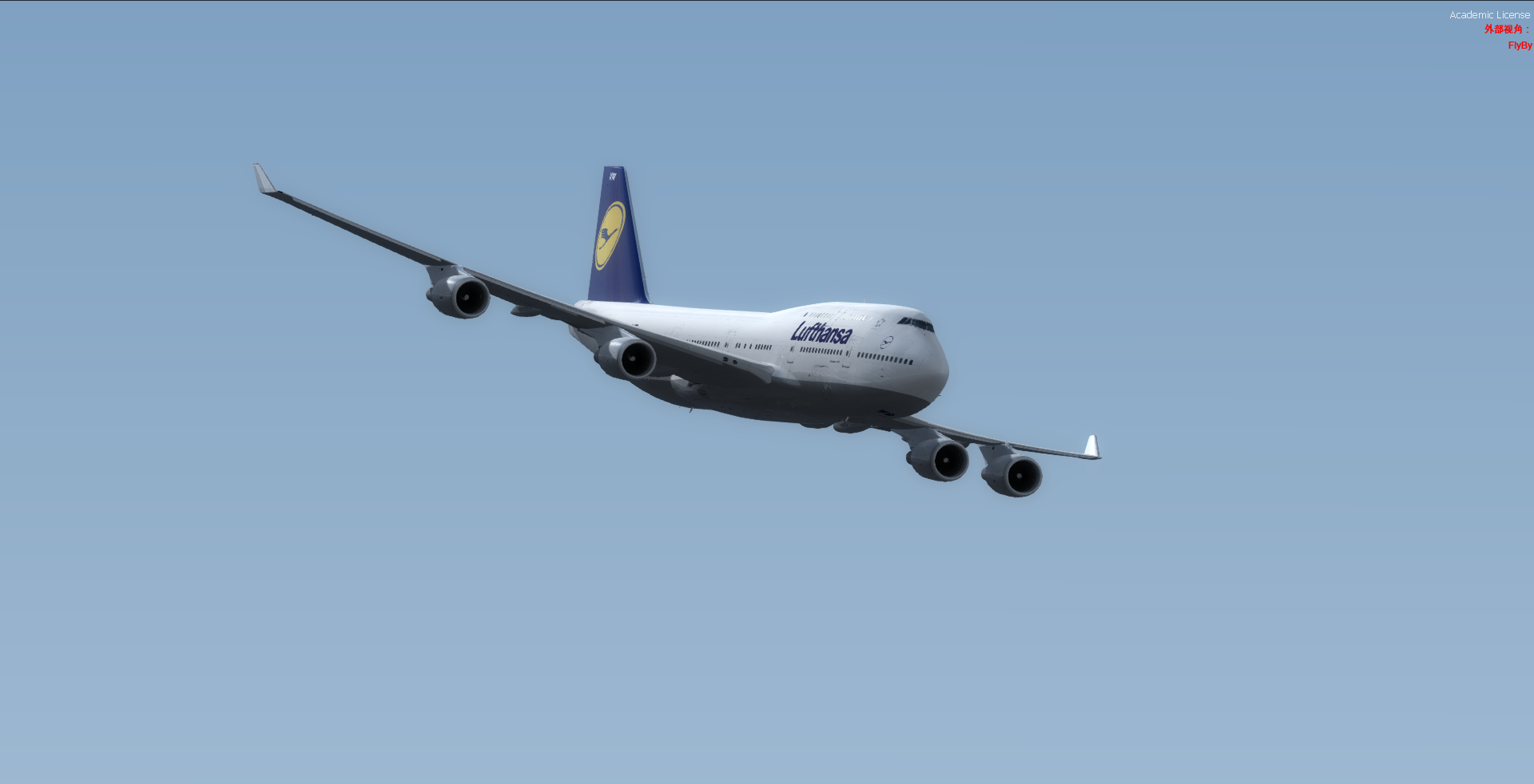 P3D Lufthansa 747-400-242 