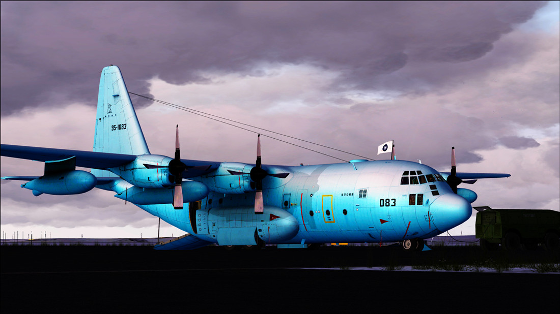 國軍 C-130X 空中炮艇-6163 