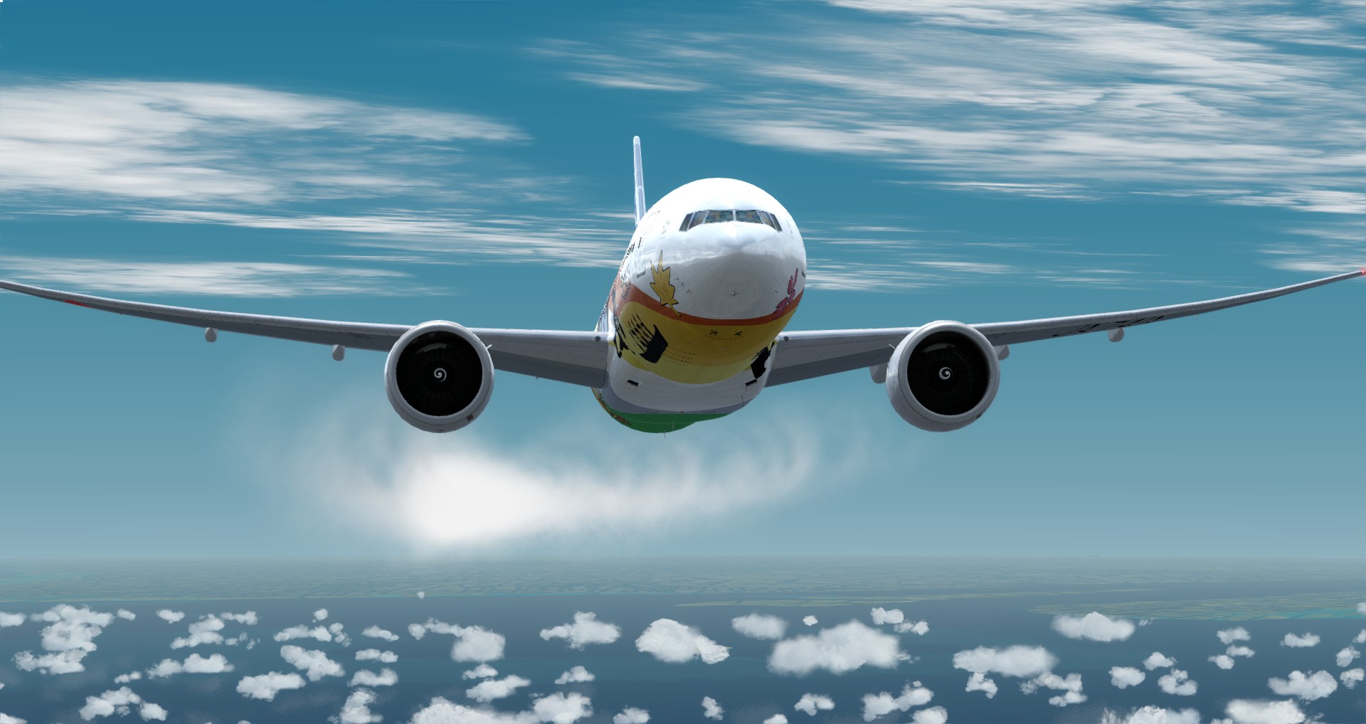 P3D V4 77L All Nippon Airways ZSPD-RJTT-1277 