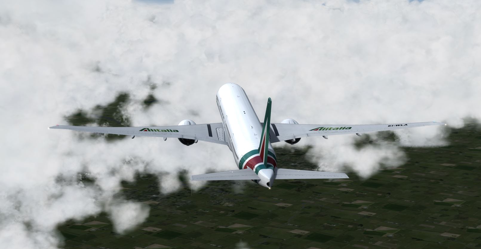 B777 alitalia @ KMSP-4508 