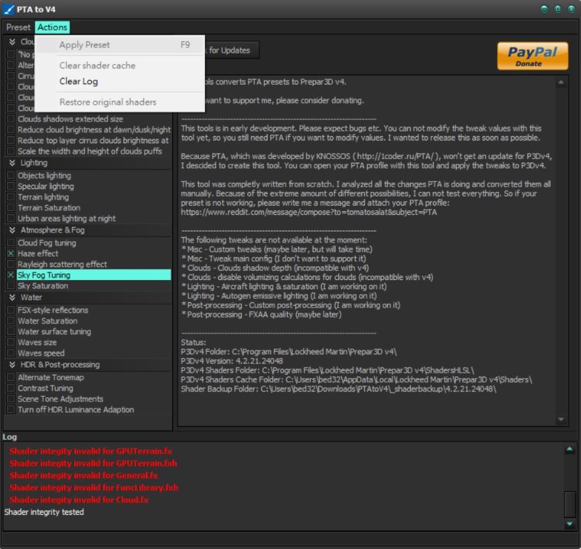 求助，在论坛上下了PTA却不能用-9705 