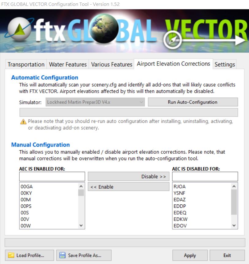 FTX GLOBAL VECTOR的机场高度修正工具扫不到机场-6919 