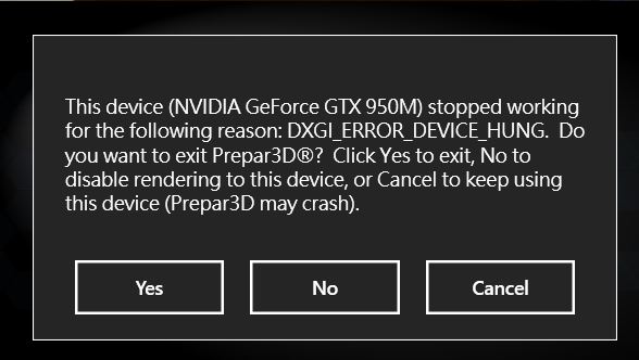 正版P3D飞到一半崩溃...-2315 