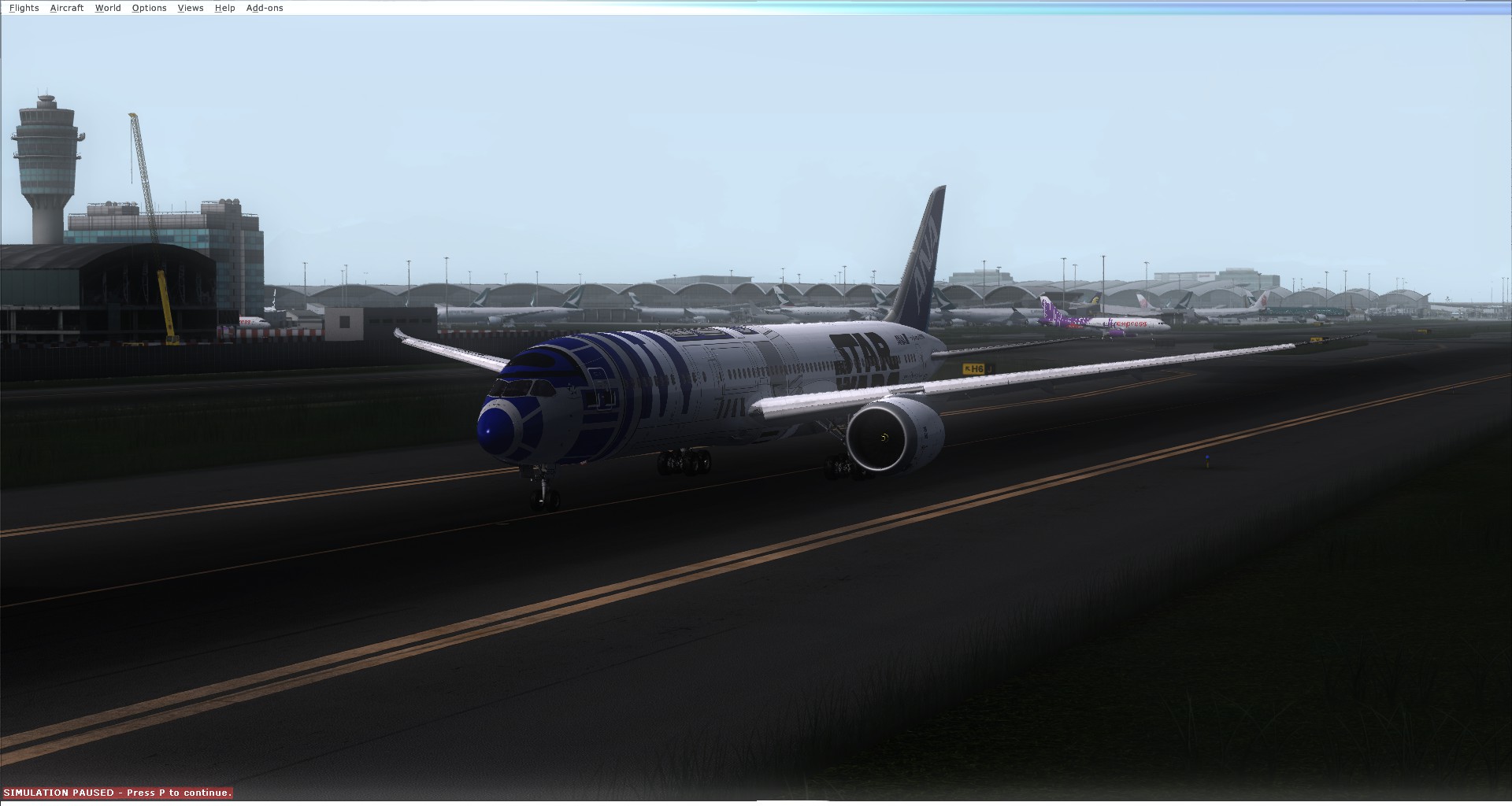 NH860 香港國際機場-日本東京國際機場-7376 