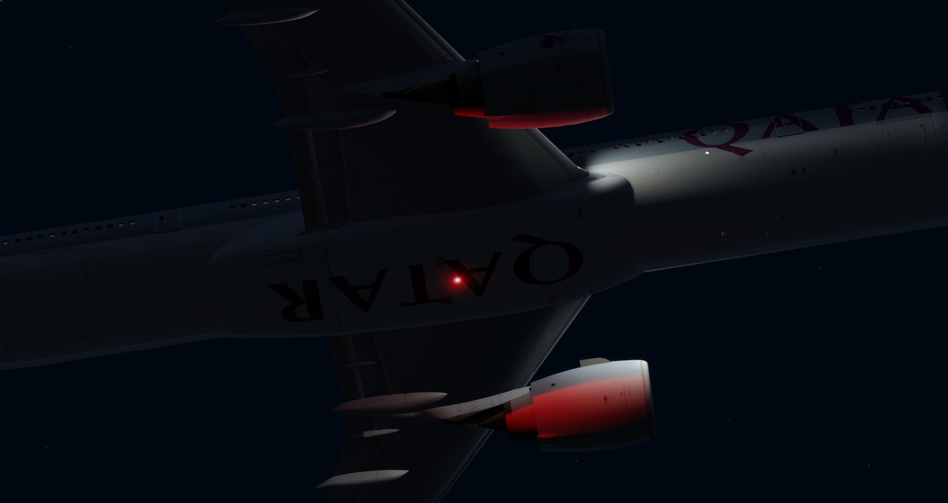 P3D V4 77W Qatar Airways ZGGG-OTHH-3223 