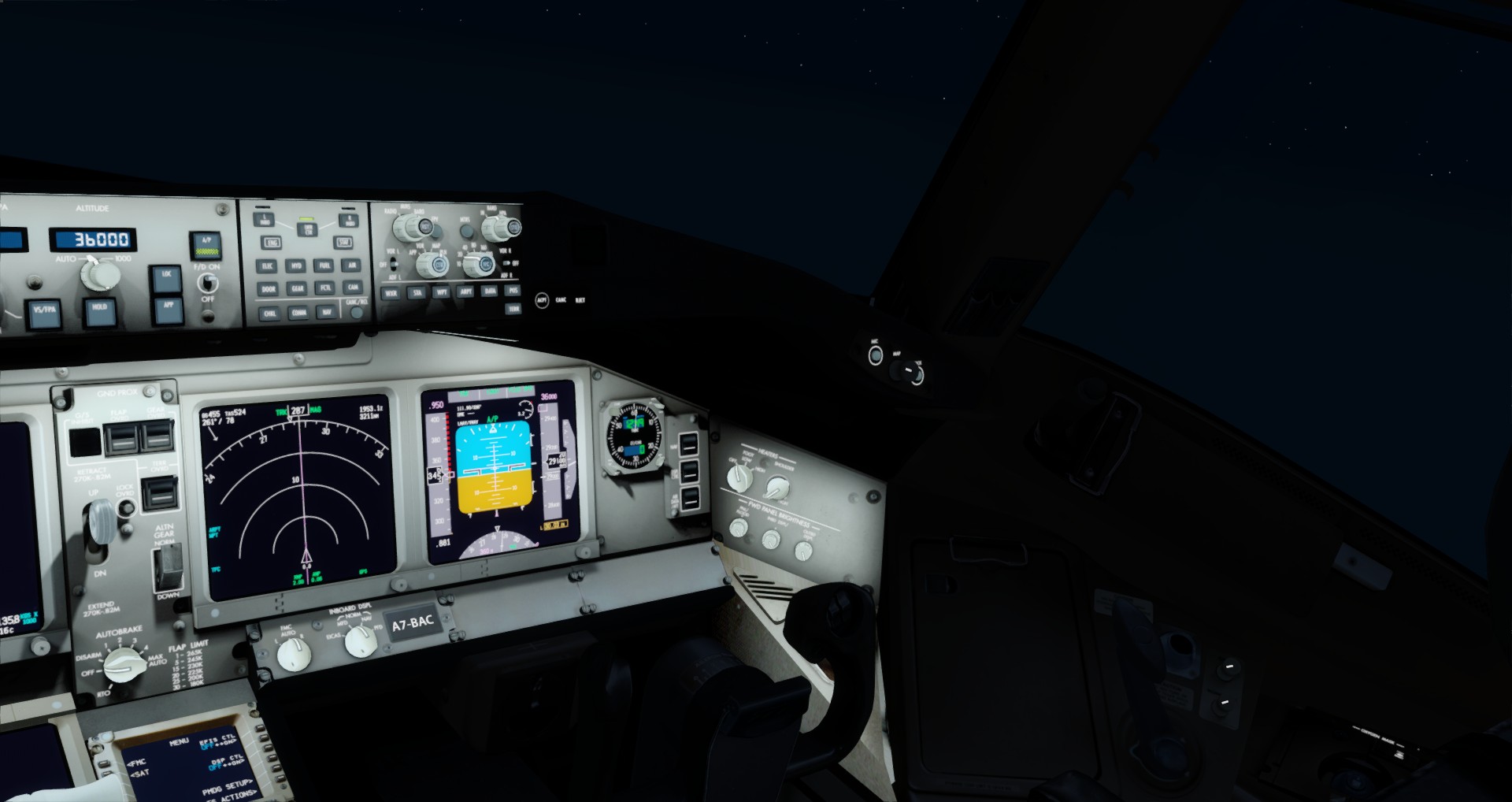 P3D V4 77W Qatar Airways ZGGG-OTHH-7659 