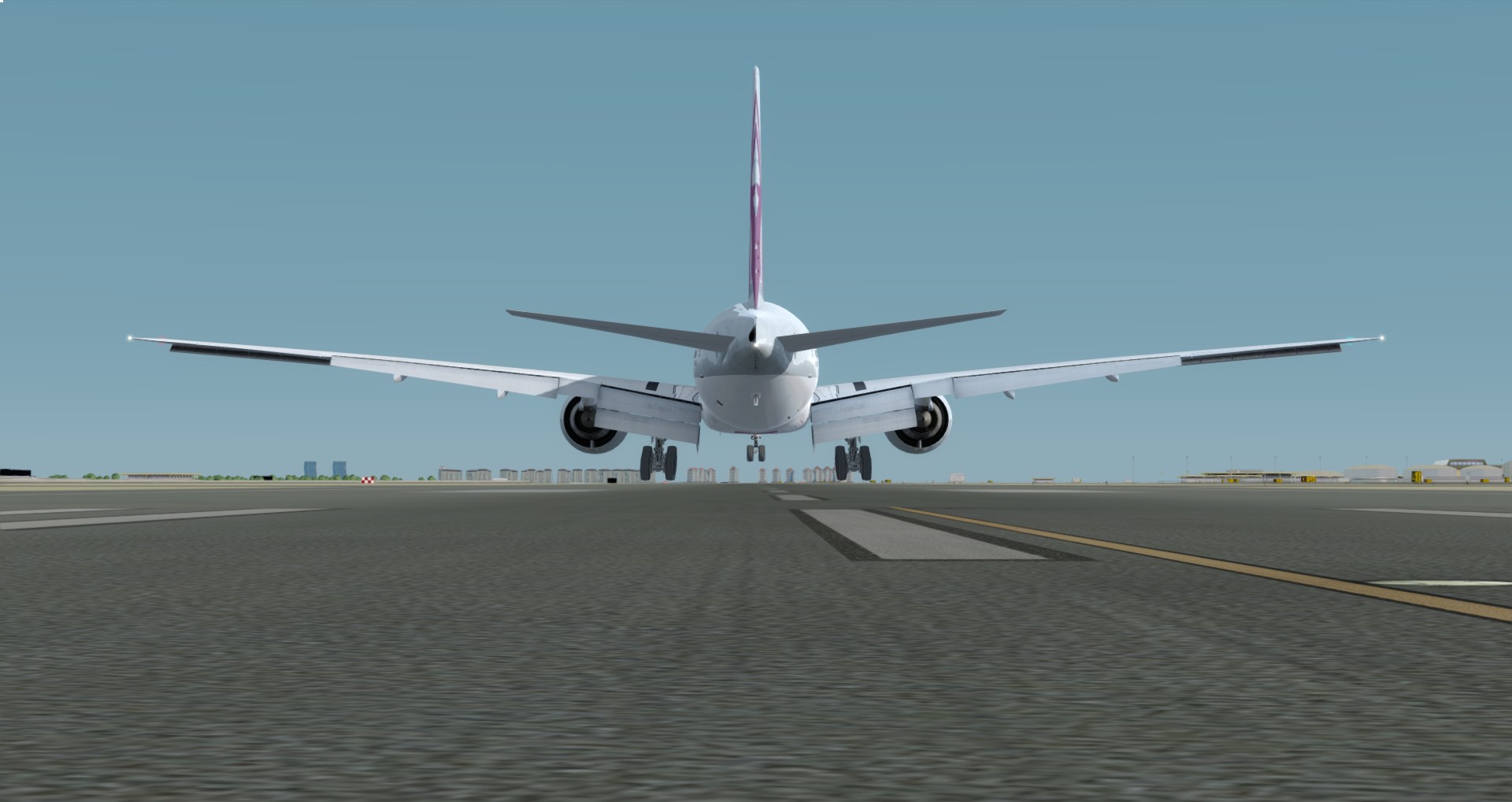 P3D V4 77W Qatar Airways ZGGG-OTHH-559 