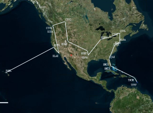 北美洲十九站，二十个机场，即将开始-298 