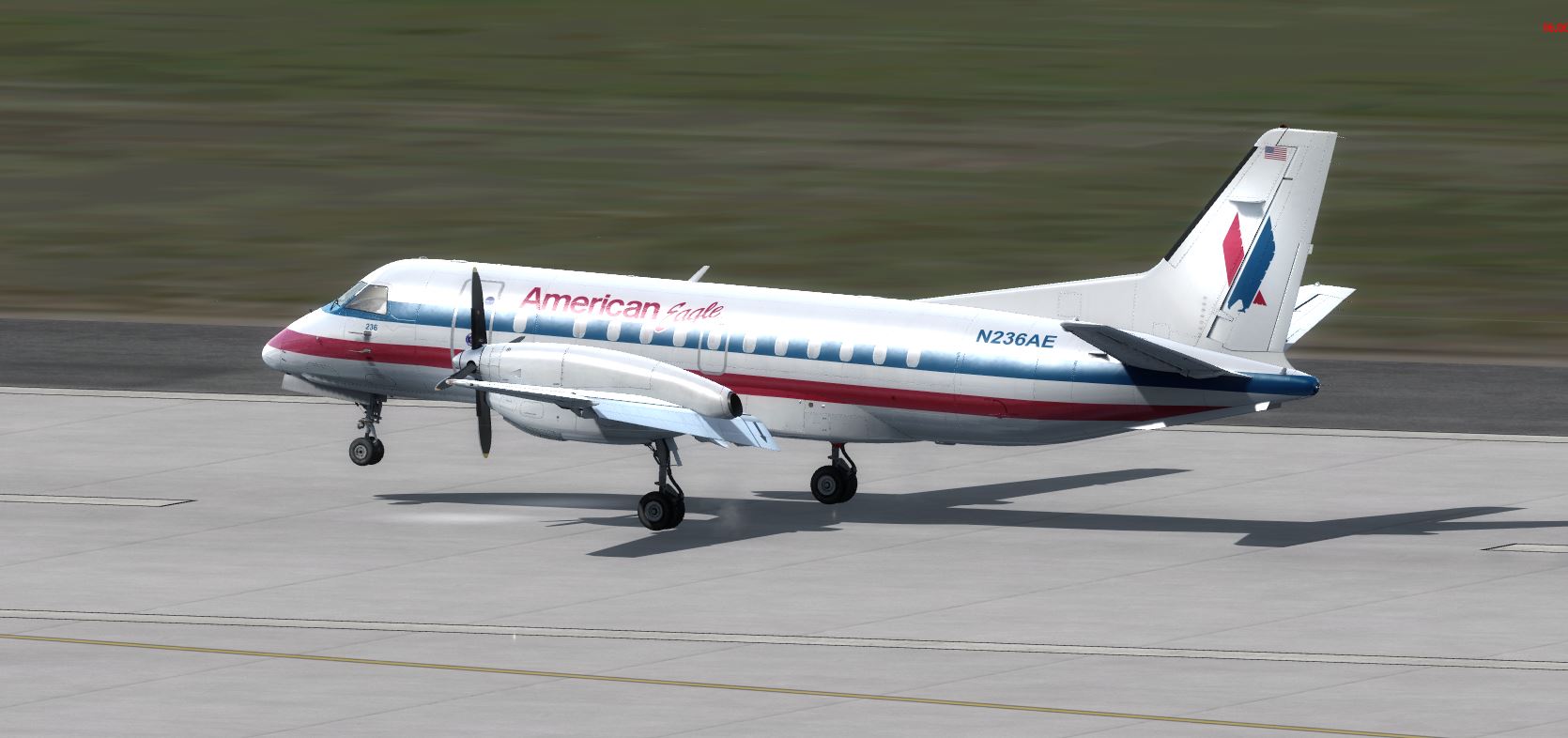 SAAB S340 American Eagle-2474 
