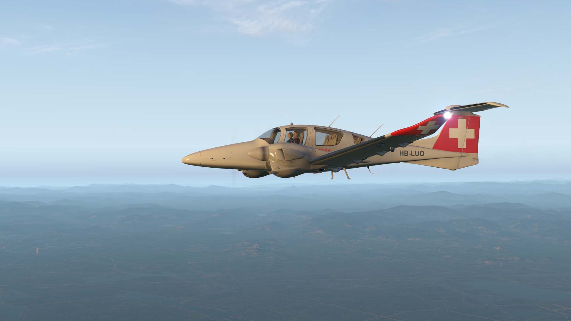 新入Aerobask DA62试飞--萧山机场到上海虹桥-3389 