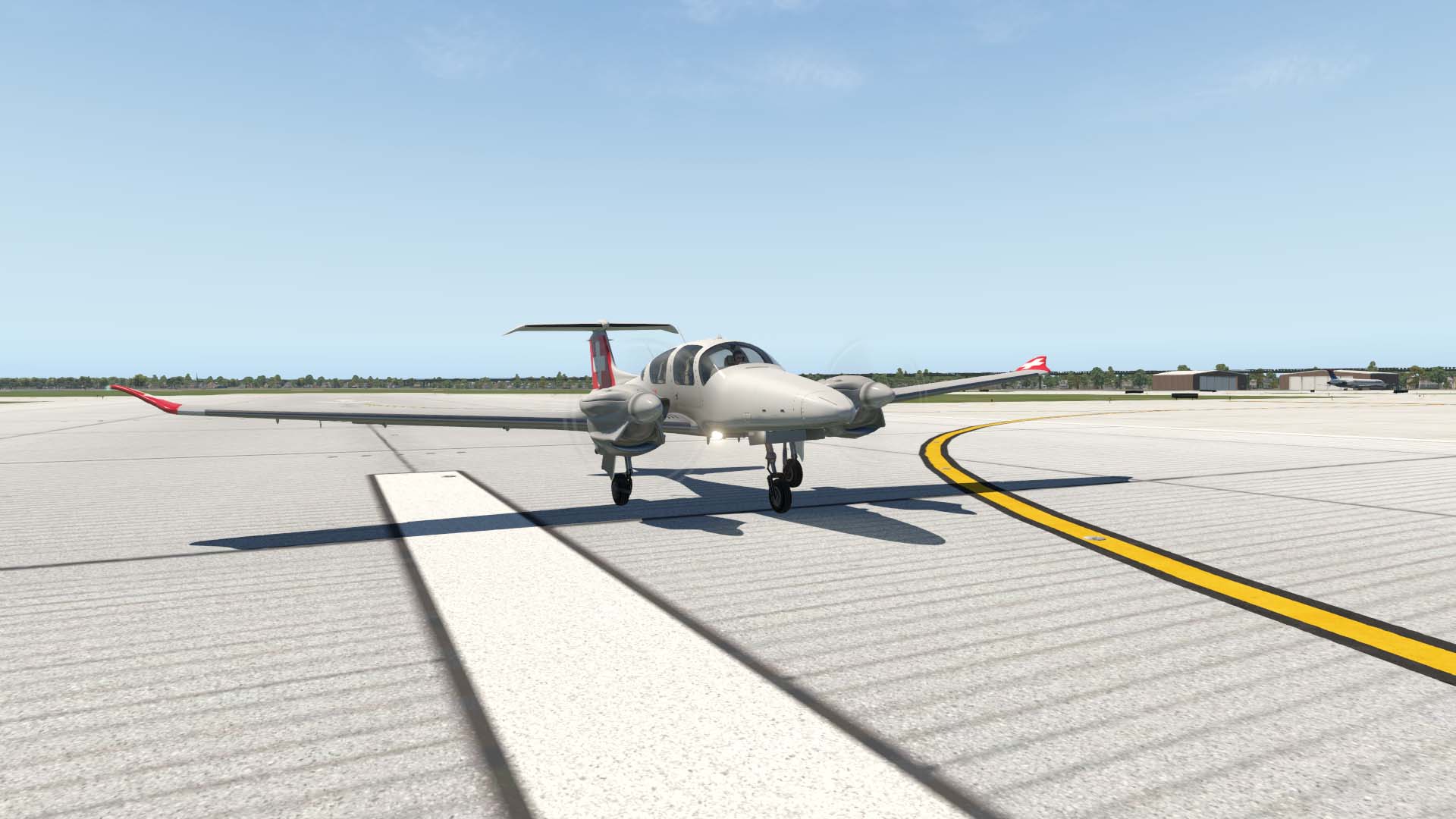 新入Aerobask DA62试飞--萧山机场到上海虹桥-907 