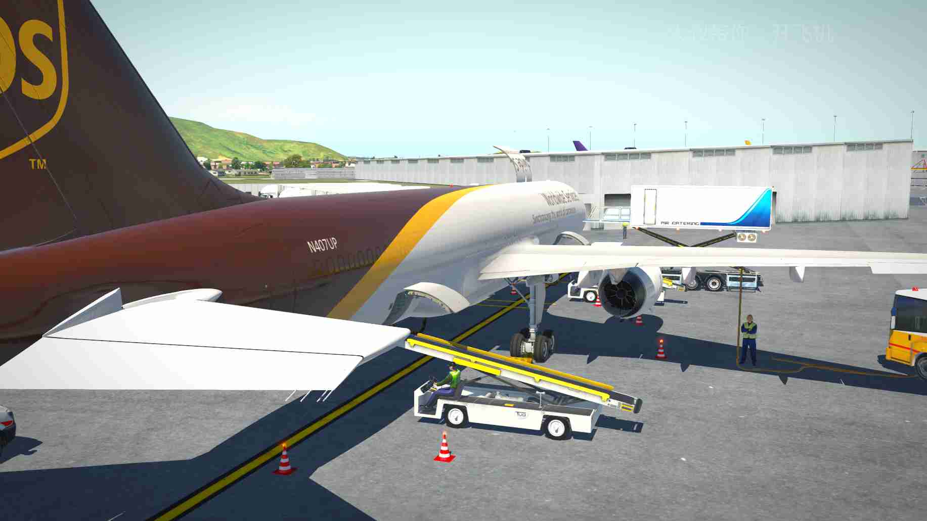 【大叔带你：开飞机】XP11 FF757单发迫降算是没死-4396 