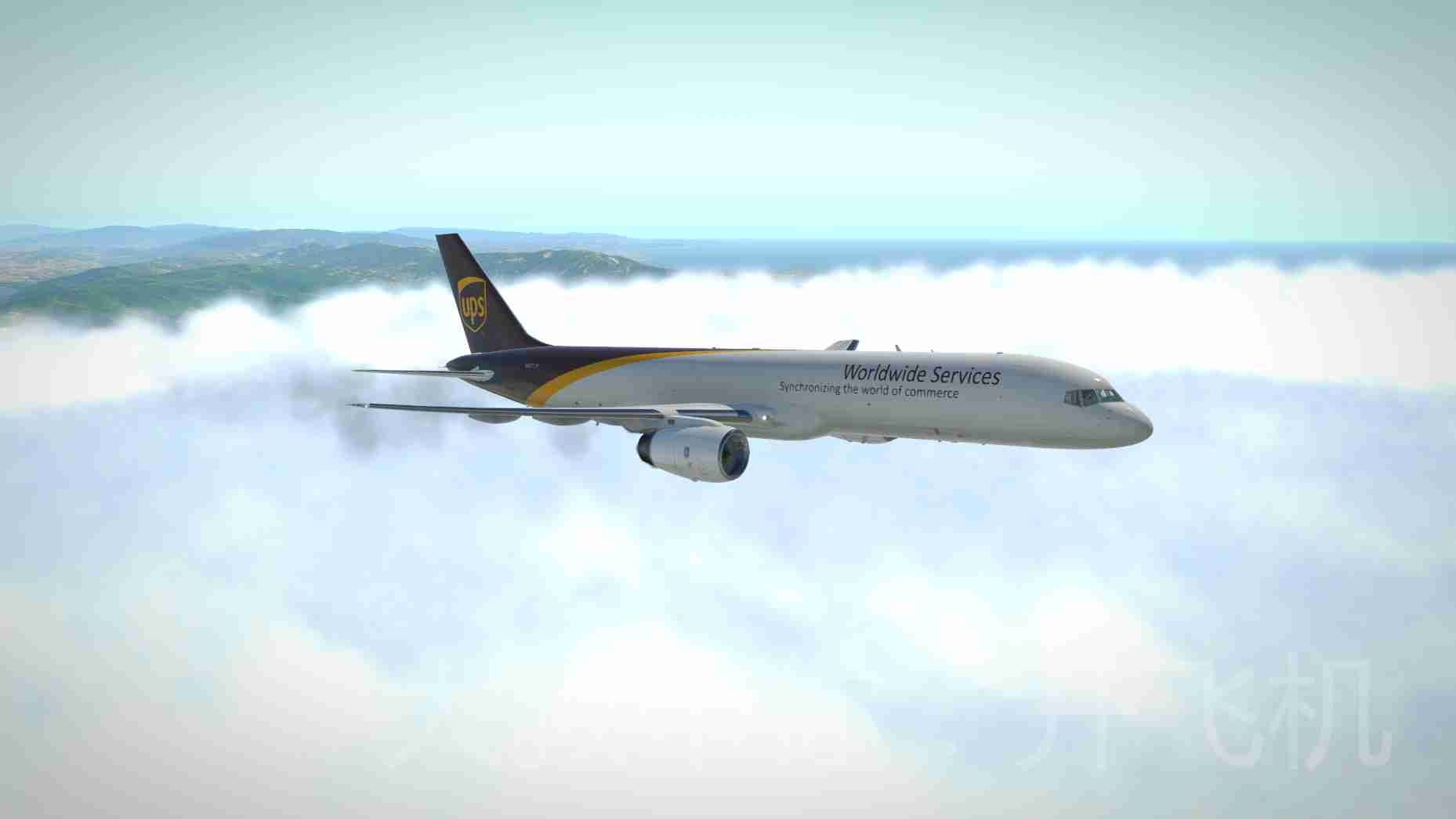【大叔带你：开飞机】XP11 FF757单发迫降算是没死-5836 