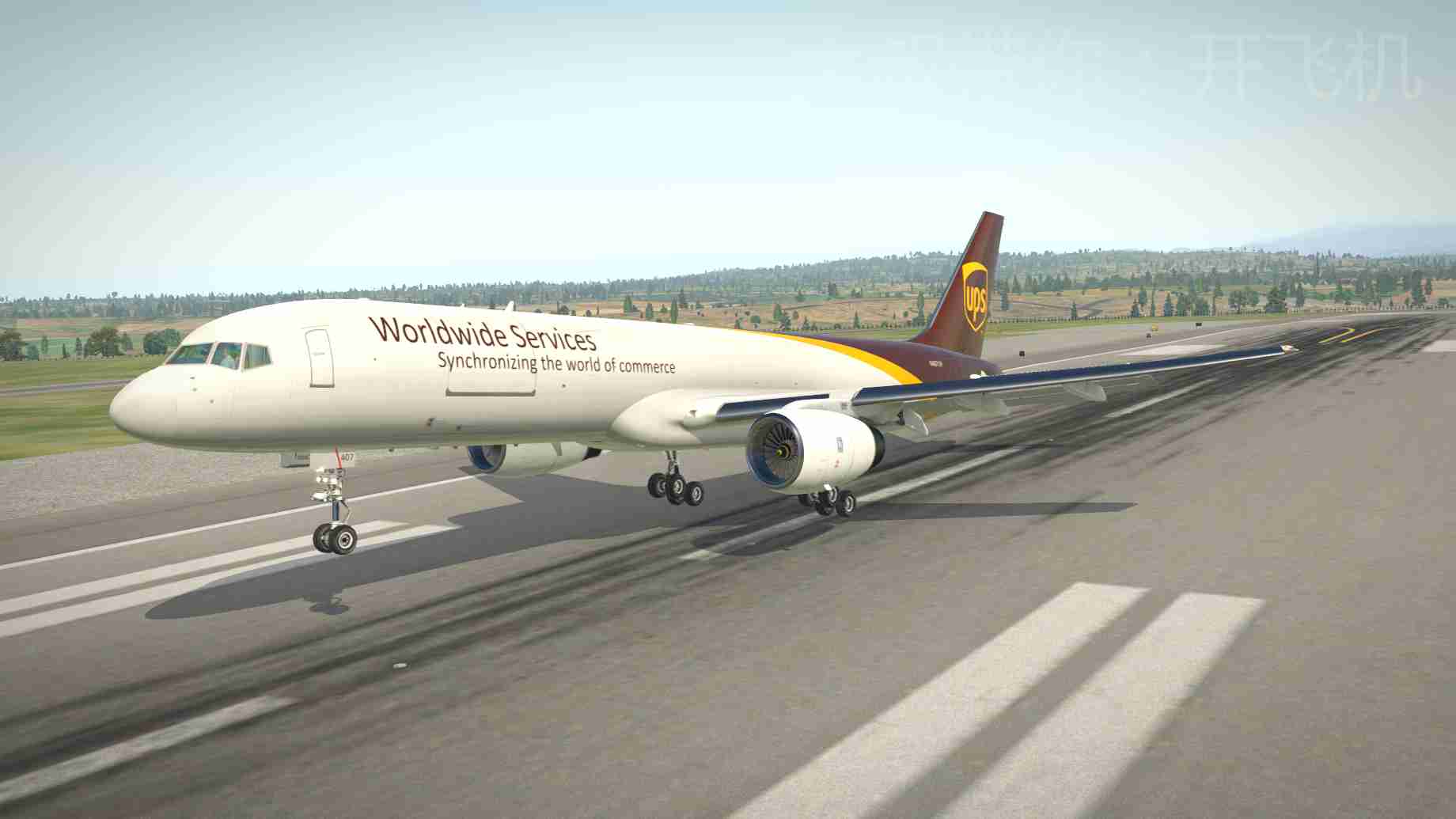 【大叔带你：开飞机】XP11 FF757单发迫降算是没死-9149 