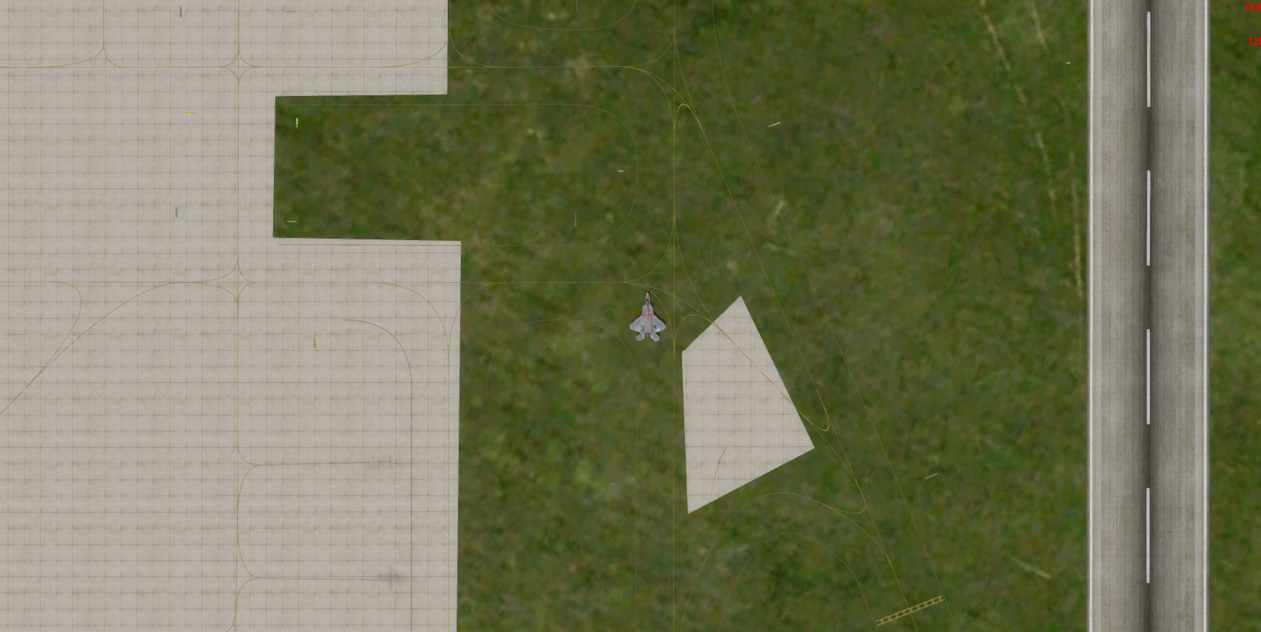 求助，ZSHC的滑行道不见了-6721 