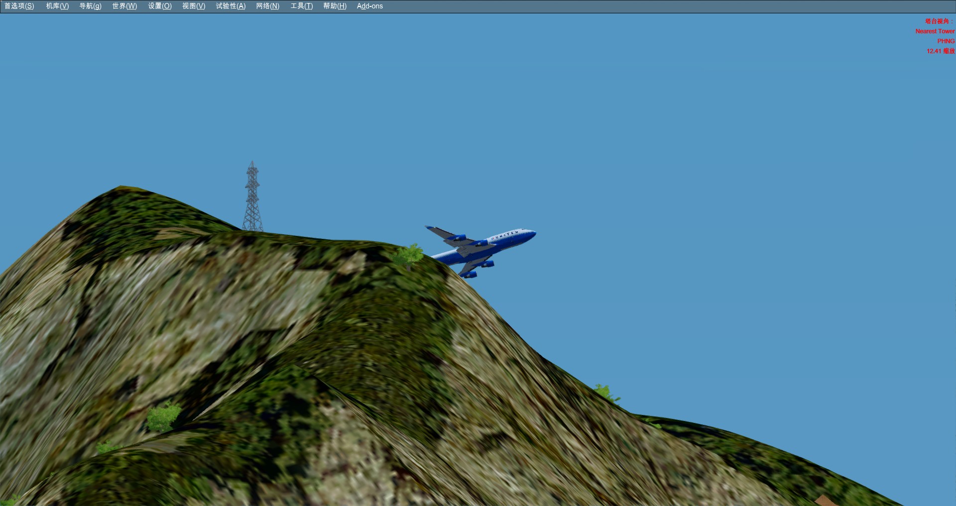 檀香山五边飞行-1828 