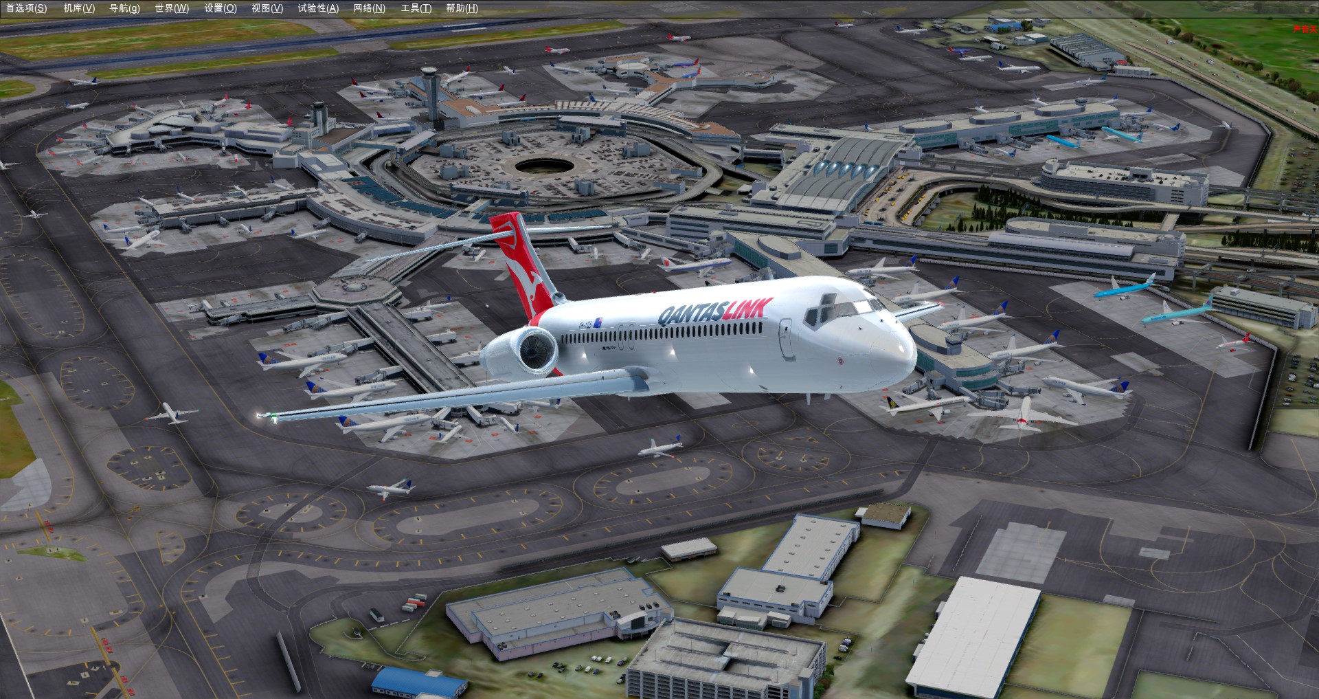 旧金山——洛杉矶 澳洲717-7493 